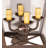 Adewale Steel Armed Sconce