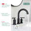 Robinet de salle de bain surdimensionné à 2 poignées avec conduites d'alimentation en eau-860358199-843607555