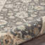 Tapis rond gris en laine à motif oriental Isadora-2134469262