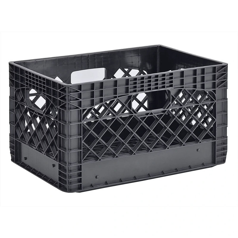Ensemble de caisses empilables en plastique