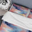 Ensemble de housse de couette abstrait multicolore bleu et rose Cloud Mirage II-1762153997