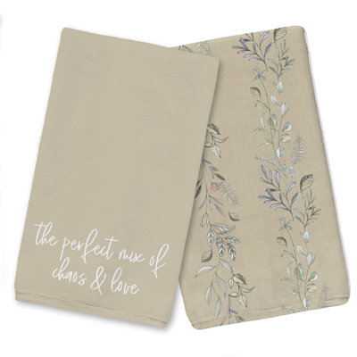 Cotton Floral Tea Towel Kitchen Towel