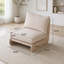 Fauteuil club en acacia