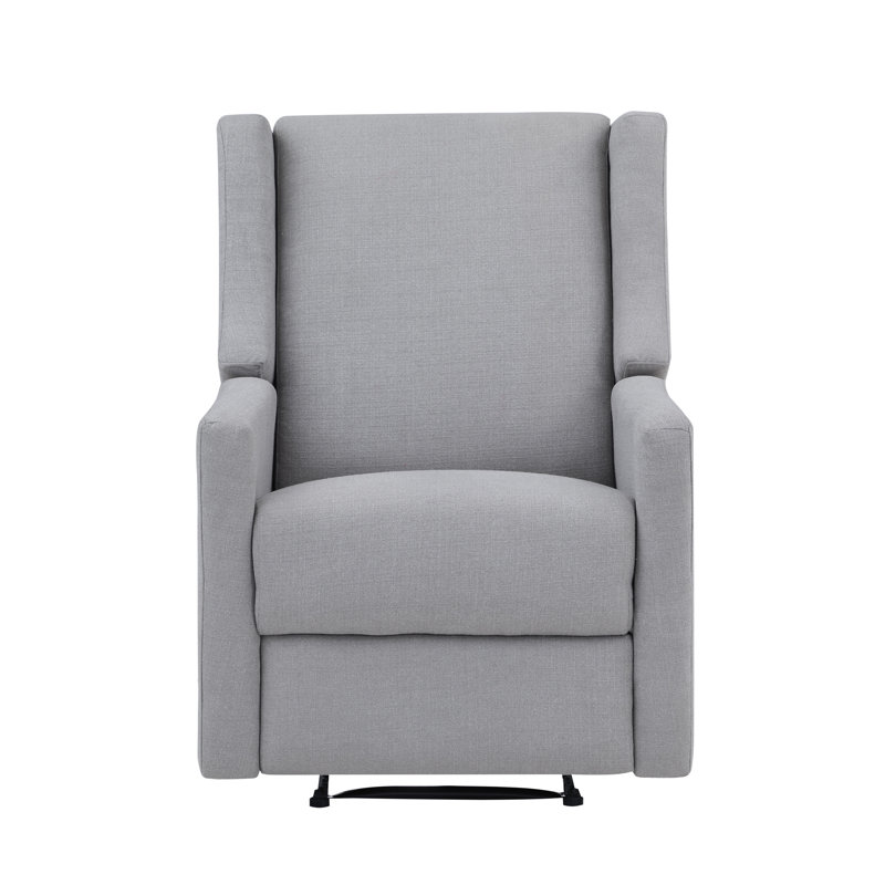 Power Recliner Oyster Gray Fabric