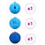 Christmas Bauble Set 3 pcs XXL-10334717