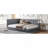 Full Size Upholstered Daybed/Sofa Bed Frame, Velvet-471294208