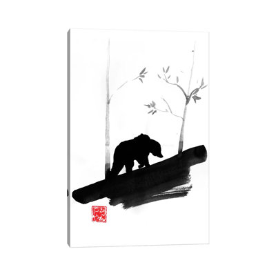 Bear II by Péchane - Painting on Canvas