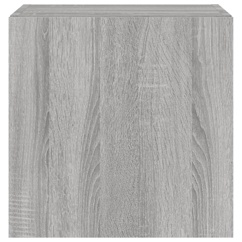 Bryin Unfinished TV Stand for TVs up to 24", Grey Sonoma