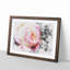 Pink Tipped Rose - Framed Print-56892117-56892119