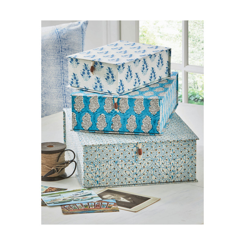Josie Keepsake Boxes S/3
