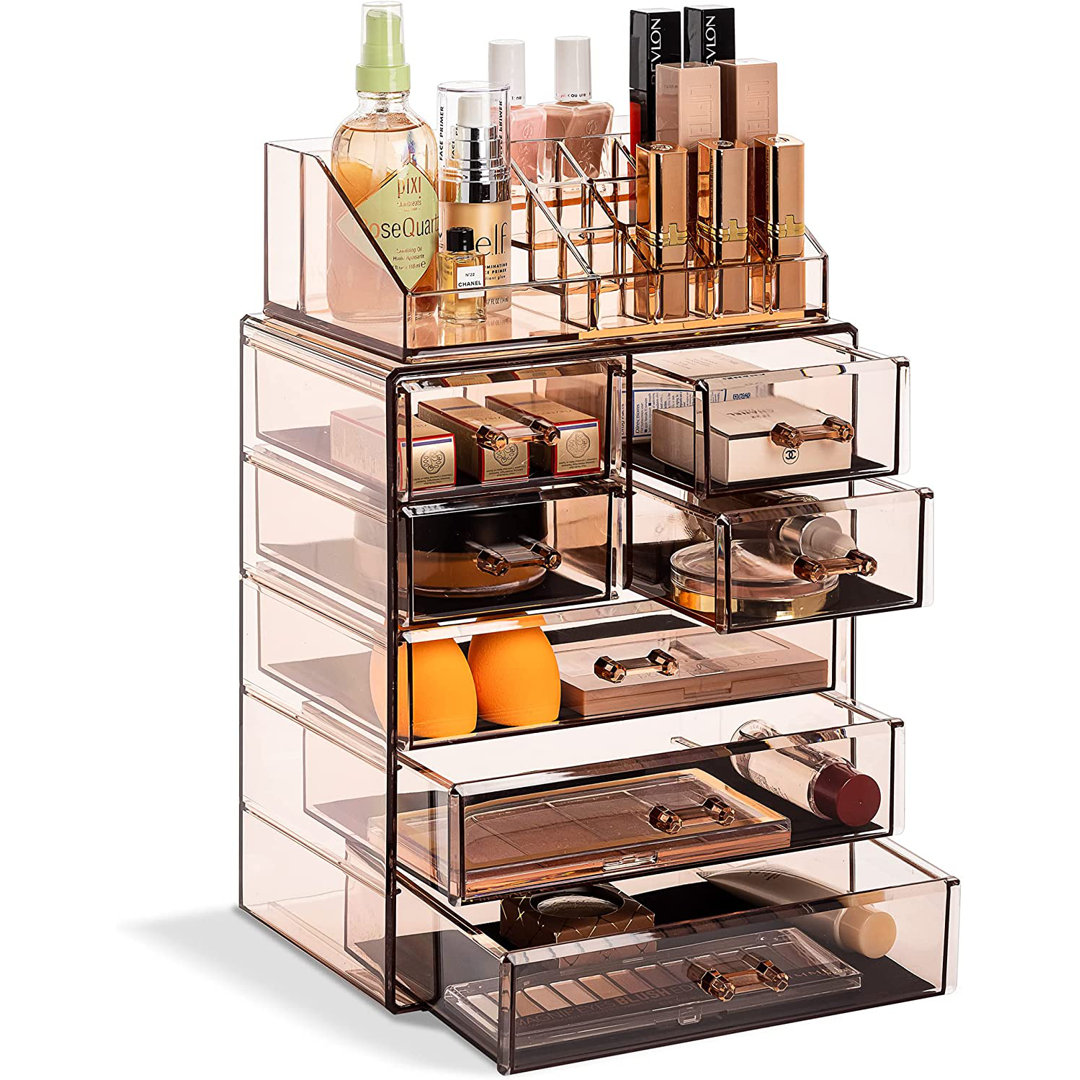Sorbus Medium Makeup Organizer Set with 7 Drawers and Top Shelf Sorbus 