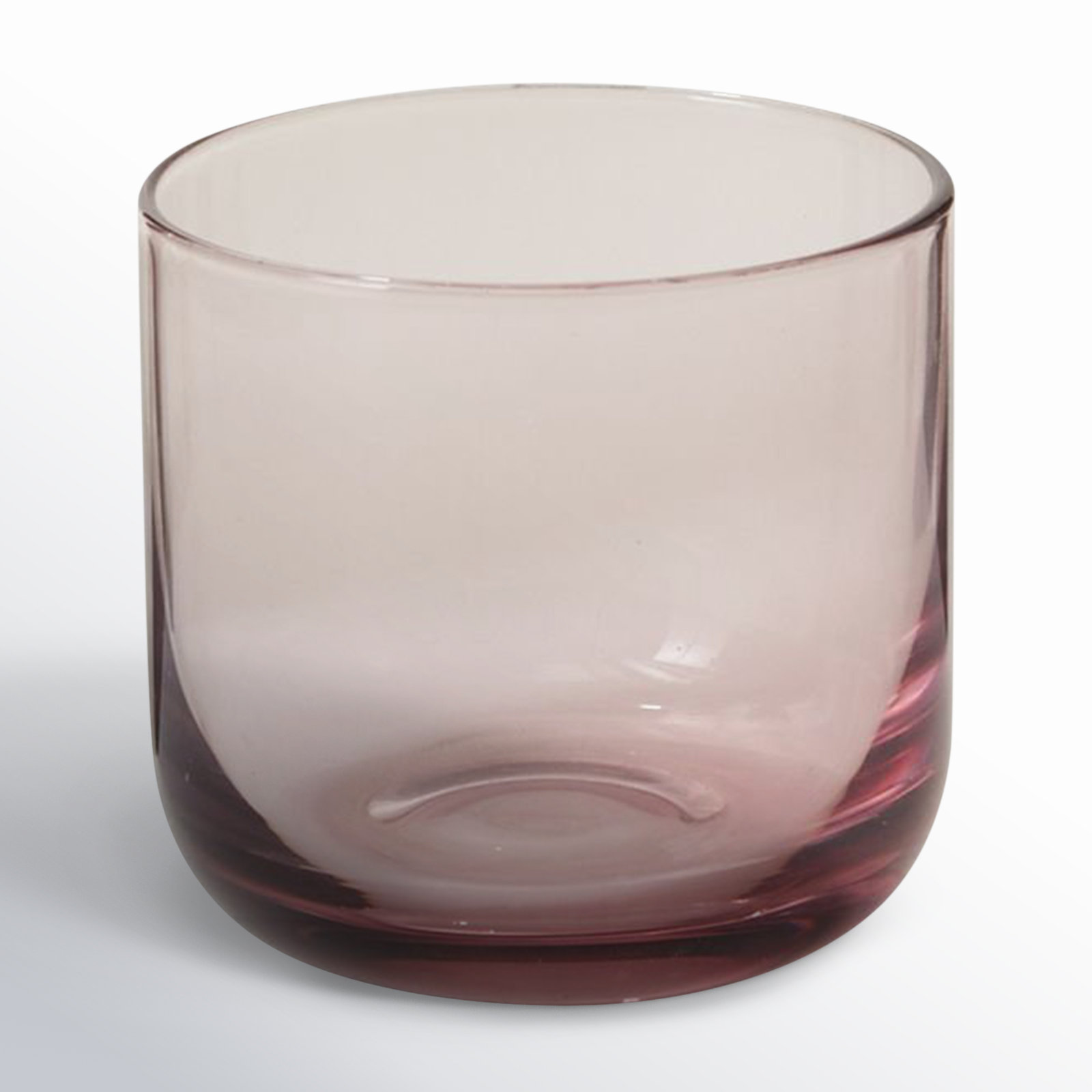 Ande 12oz. Handmade Drinking Glass, Purple