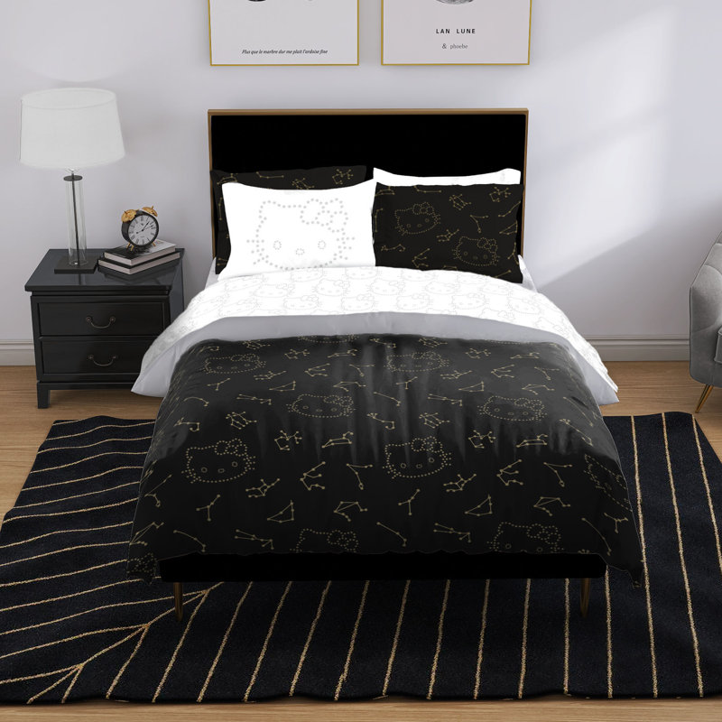Hello Kitty Contellations Twin Bed Set