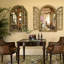 Miroir mural de fenêtre en bois Farmhouse-217936392-210298915