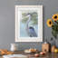 Blue Heron Portrait I - peinture encadrée-1128742169-1128742167
