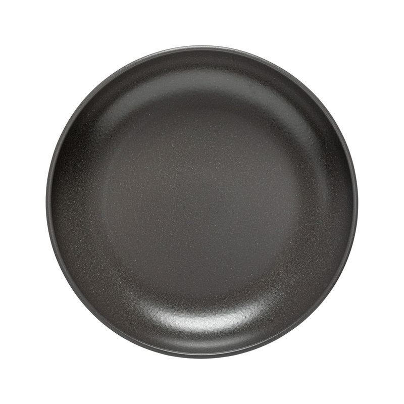 Seed Gray Ceramic 13" Microwave Safe Serving Bowl