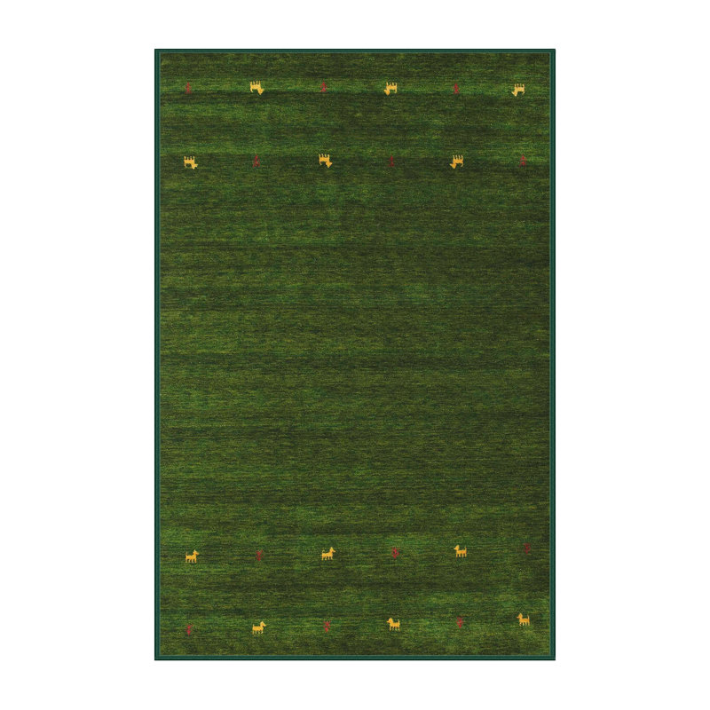 Tapis vert contemporain, Rectangle 2 pi x 5 pi