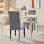 Chaises de salle à manger capitonnées Parsons-1862895768