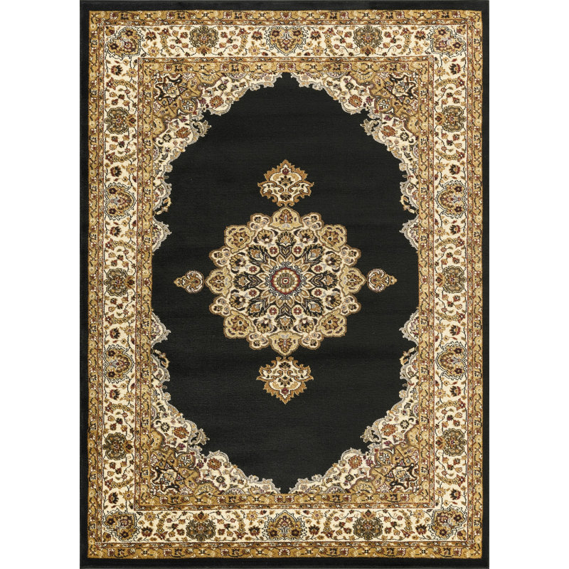 Ehmann WF_VIN5010 Black 5'3" x 7'3", 5'3"x7'3"