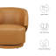 Chaise pivotante Celestia