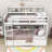 Guidotti Kids Twin Over Twin Bunk Bed with Drawers-1558864928