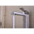 Bathroom Sink Mixer In Brushed Nickel - Resists Wear From Heavy Use Single Handle Reduces Water Splashing