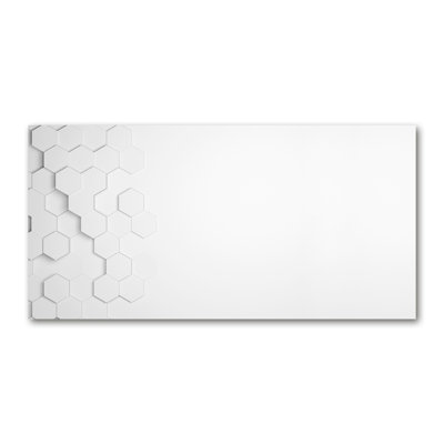 Hexagons Background - Wrapped Canvas Print