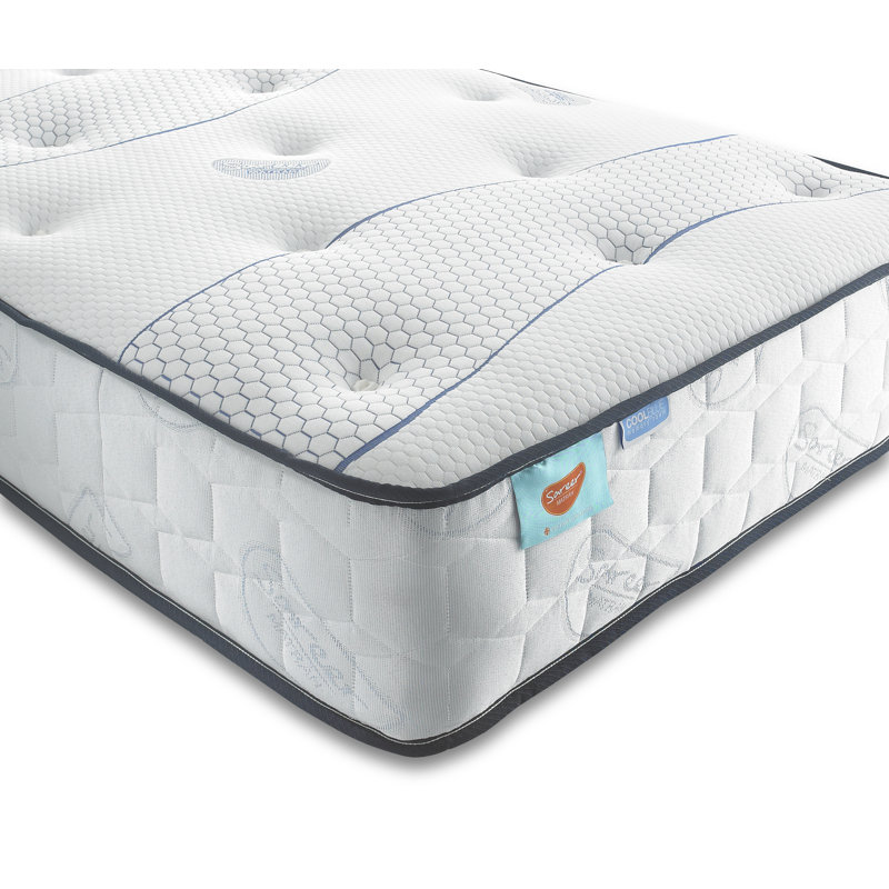 Symple Stuff Open Coil Mattress, Kingsize (5')