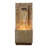 Outdoor Waterfall Fountain with LED Light, Adjustable Flow, Durable Polyresin Design for Gardens and Patios-114318006