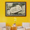 «Atlas National Illustre VIII», reproduction d'art sur toile