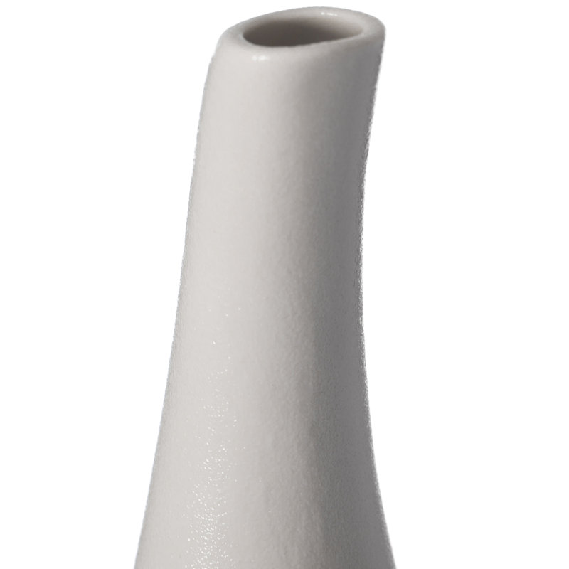 Steivan Ceramic Table Vase, 12.5" H x 4" W x 4" D