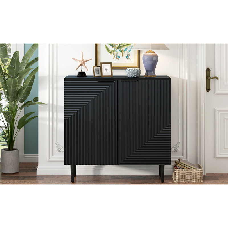 Armoire d'appoint Mirod Modern, Marine