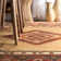 Tapis beige / rouge Oswego
