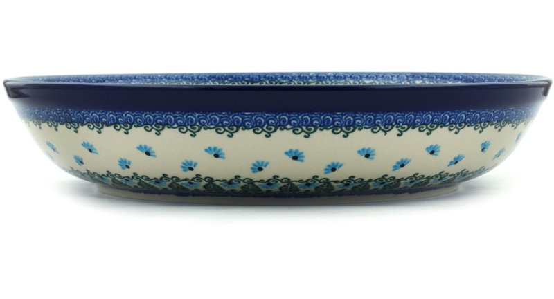 Forget Me Not Stoneware Serving Bowl