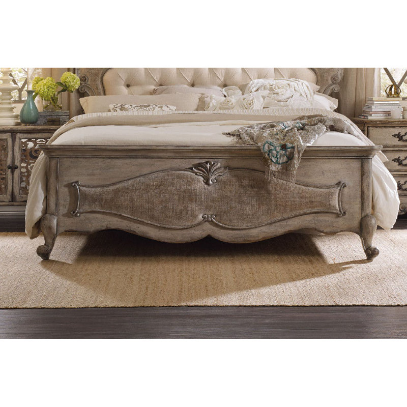 Chatelet Upholstered Panel Bed, Queen