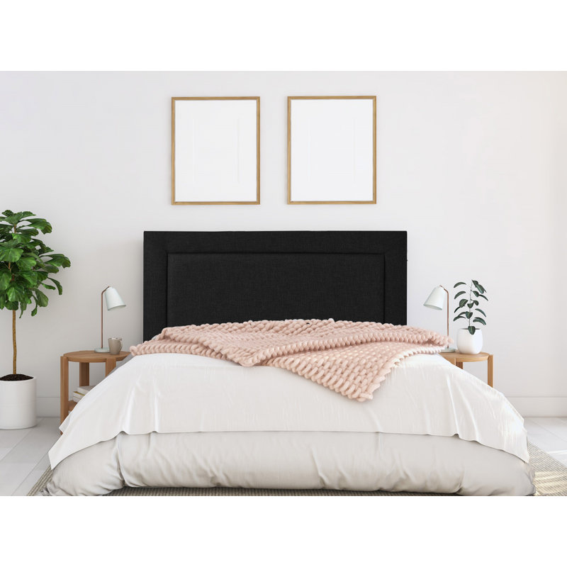 Franciane Upholstered Headboard, Brown, Double (4'6)