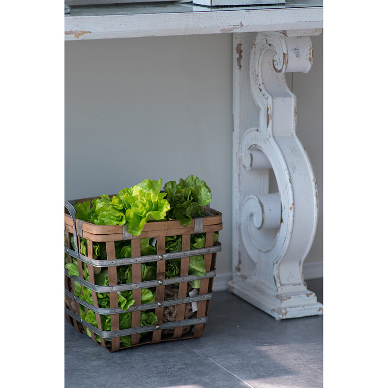Gracie Oaks Solid Wood Box