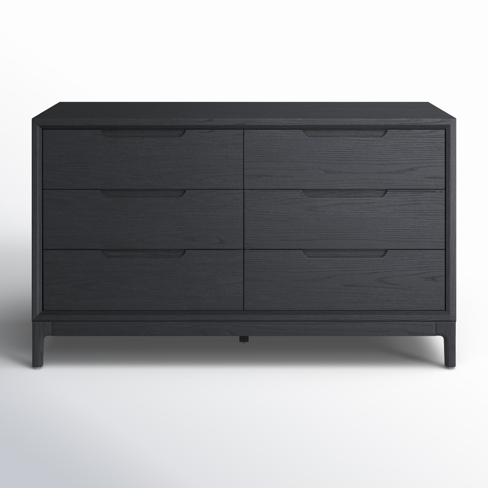 Rise 6 - Drawer Dresser, Black
