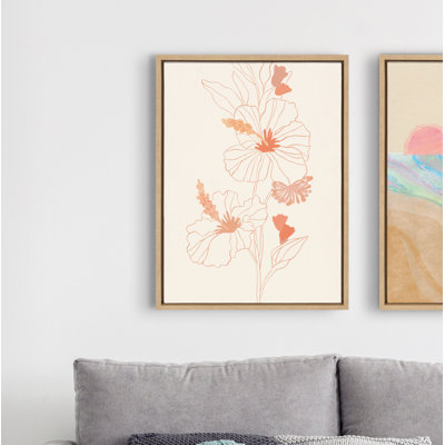 Hilo by Kasey Free Framed Canvas Wall Art Print