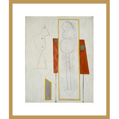 «The Studio» par Pablo Picasso - estampe numérique encadrée