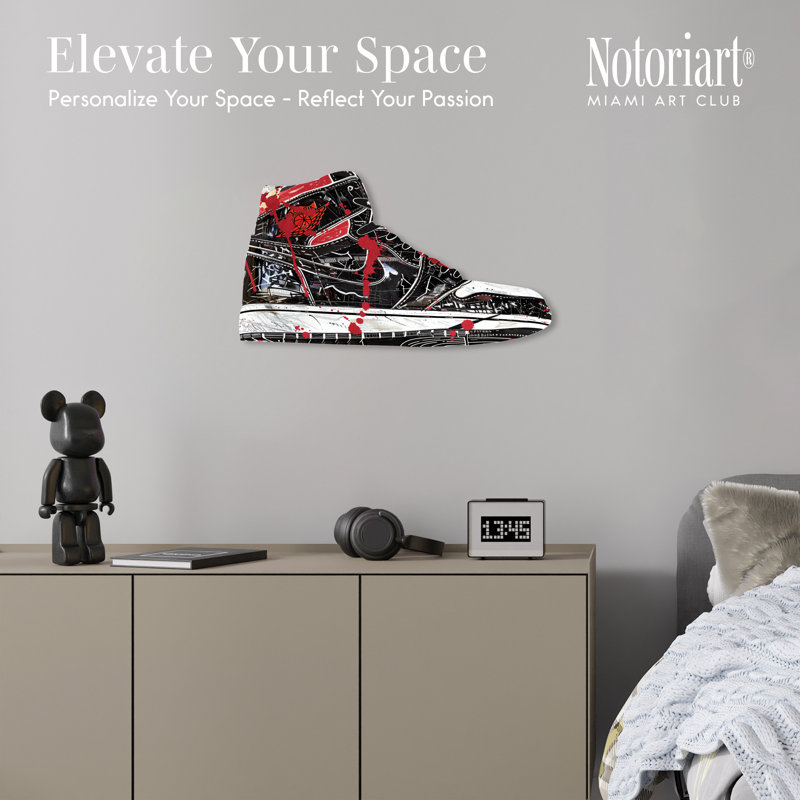 Art mural Sneaker, Collage Spleak Sneaker