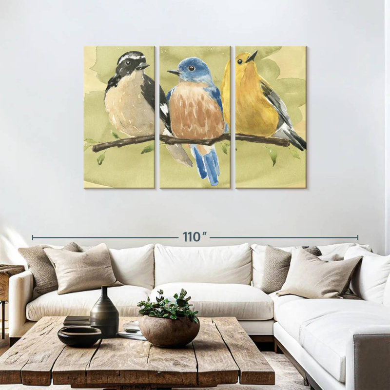 Brampt Bird Perch IV, 48" H x 74" W