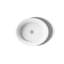 Artifacts 21 In. Oval Drop-In Bathroom Sink