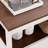 Deprise White Bathroom Storage Cabinet
