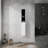 12" Bathroom Side Cabinet,2-Soft Close Doors,Float Mounting Design,12*2(Kd-Packing)