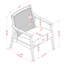 Fauteuil de 25 po Hanah-70778565