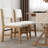 Upholstered Dining Chairs With Rectangular Cushion Back