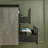 Vital 36" Wall Mounted Floating Bathroom Vanity in Gray with Quartz Vanity Top-87768965-123260197