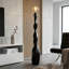 Lampes sur pied en plastique noir