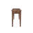 Jae Sofa Table, Console Table with 3 Upholstered Stools, Made with Solid Wood, 76x22x36